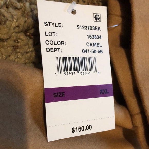 BRAND NEW WITH TAGS. Women's London Fog Double Breasted Wool Peacoat - Picture 9 of 14